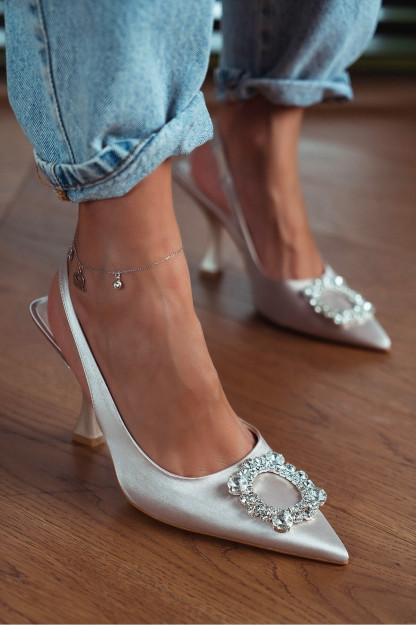 Ayollar Poshnali Tuflisi Detalli Amara C910 Nisantasi Shoes Turkiya C910|Бежевый_36 38