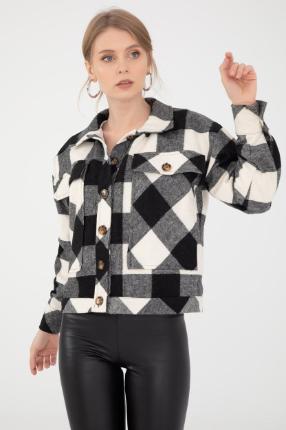 Qisqa Jaket Zen 41035110105|Черный_S_(36) M (38)