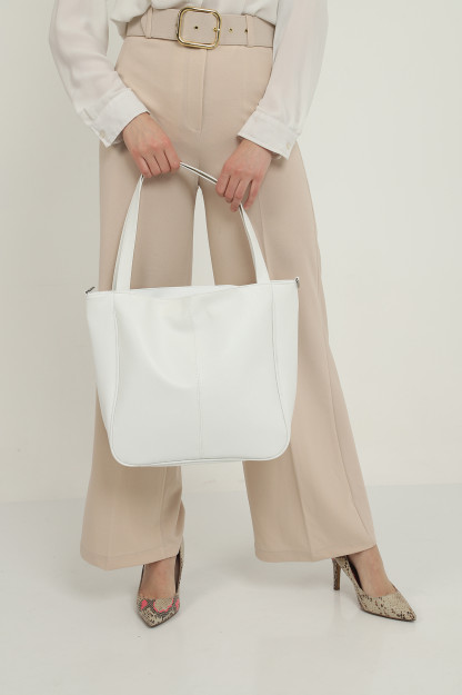 Sumka Ayollar Uchun Yelkadan Katta O'lcham SHK Bag Meyz980|Белый