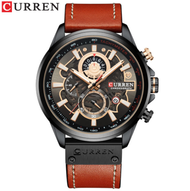 Qo'l Soati Kvarts Curren CURREN 8380|Коричневый