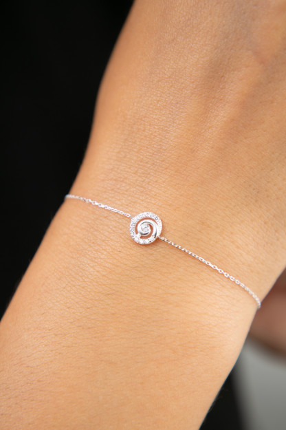 Kumush Bilakuzuk Toshli 925 Proba FA182392 Larin Silver FA182392