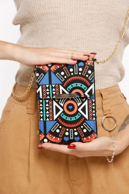 Ayollar Uchun Crossbody Hamyoni Telefon Bo'linmasi Bilan SHK Bag MYZ000OMZ01CZD125|Разноцветный