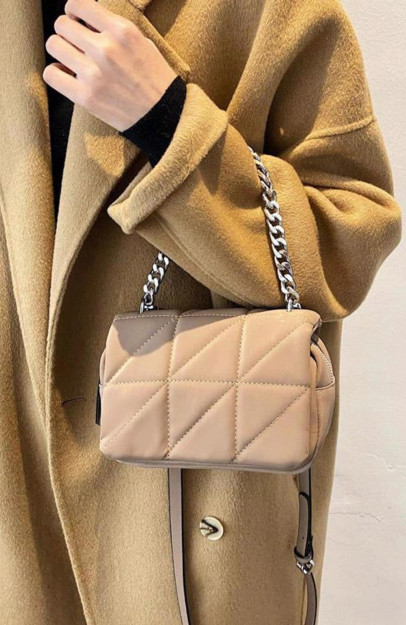 Sumka Ayollar Uchun Yelkadan Gustavo BP-4506O B-BAG BP-4506O |Цвет Норки
