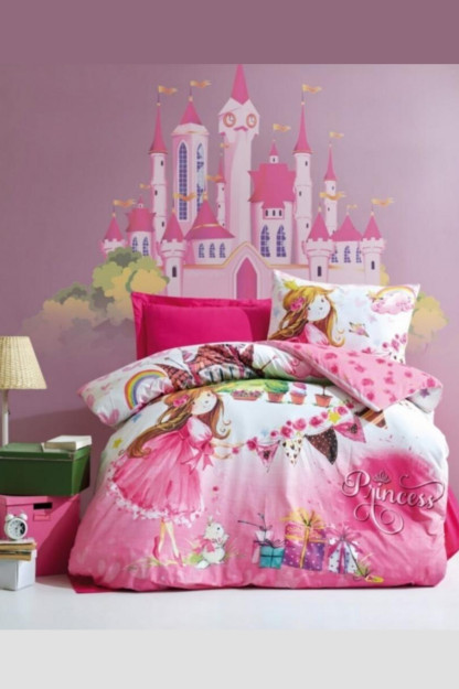 Komplekt To'shak (1,5-O'rinli) Cotton Box 53997Q|Розовый