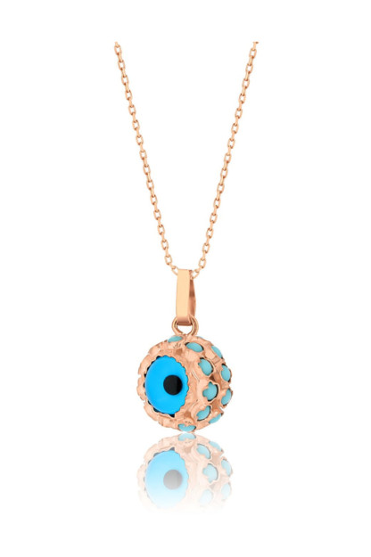 Kumush Zanjir 925 Sharik Shakilli Koz Munchokli Marjon KS1513 Larin Silver KS1513|Золотистый19