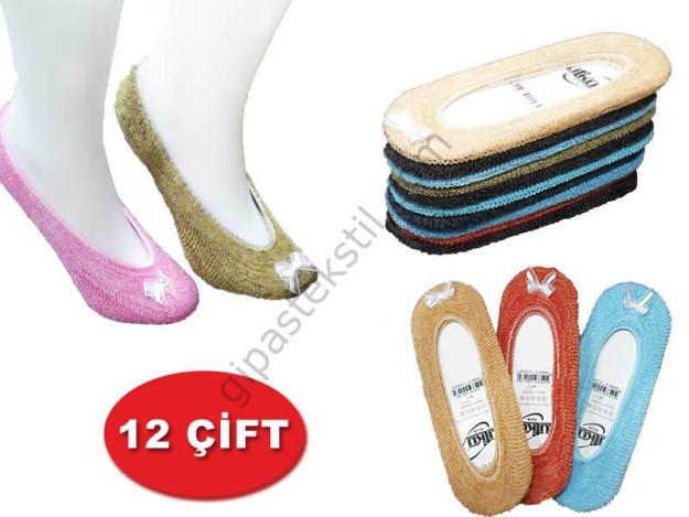 Женские Пятки 12 ШТ. Разных Цветов Стандарт - Смешанный цвет SHK Fashion TUTKU2493|Смешанный_цвет_СТД