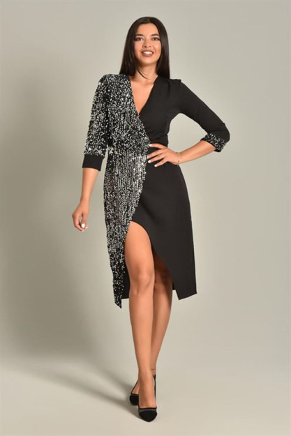 Dizayner Libos Ayollar Uchun 3209 Myidol 3209|Серебряный_M_(38)