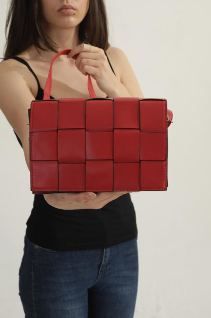 Sumka Ayollar Uchun Yelkadan Naqshli SHK Bag myz0000000080031|Красный