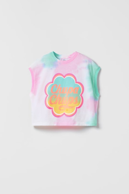 CHUPA chups ™ TIE-DYE 8-9 yil (130 sm)futbolka 03037612-V2023