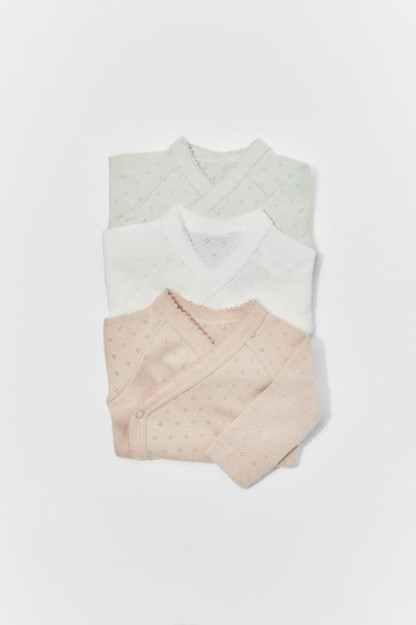 Bolalar / 3-kimono 3-6 oylik ochiq ish kostyumlari to'plami (68 sm) 08501460-V2023