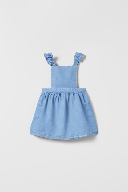 5-6 yillik belbog'li Chambray yubka (116 sm) 01357413-V2023