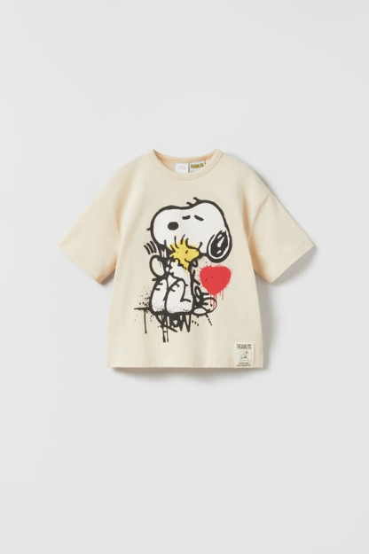 ФУТБОЛКА С ГРАФФИТИ SNOOPY PEANUTS™ 13-14 years (164 cm)