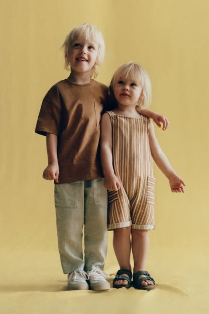 БРЮКИ НА ПОДКЛАДКЕ С КАРМАНАМИ 12-18 months (86 cm)