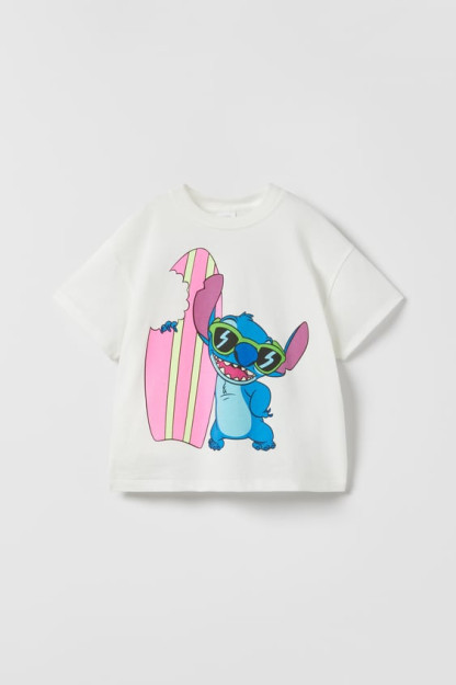 Bolalar futbolkasi Lilo & stitch surfer ZARA 11-12yosh (152sm)