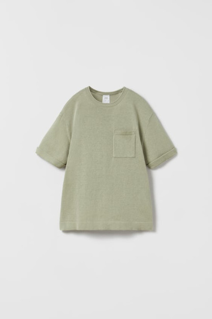 LINEN BLEND 11-12 yillik trikotaj futbolka (152 sm) 06216701-V2023