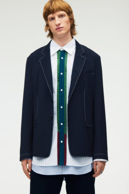 POPLIN BLAZER - CHEKLANGAN NASHR XL (AQSH XL) 04292012-V2023