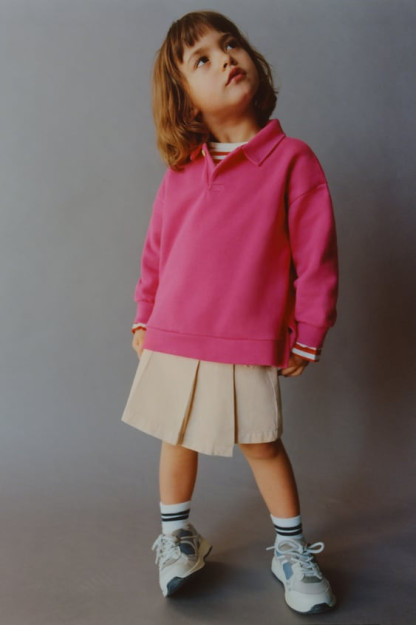 ТОЛСТОВКА С ВОРОТНИКОМ-ПОЛО 12-18 months (86 cm)