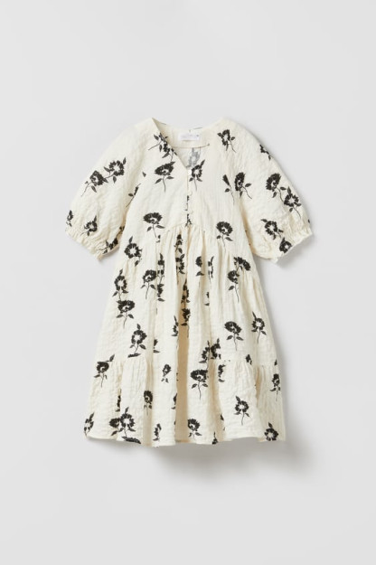 Детская платье с цветочными вставками ZARA 13-14years (164cm)