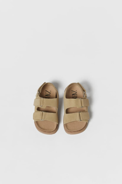 Детские кожаные сандалии ZARA 24