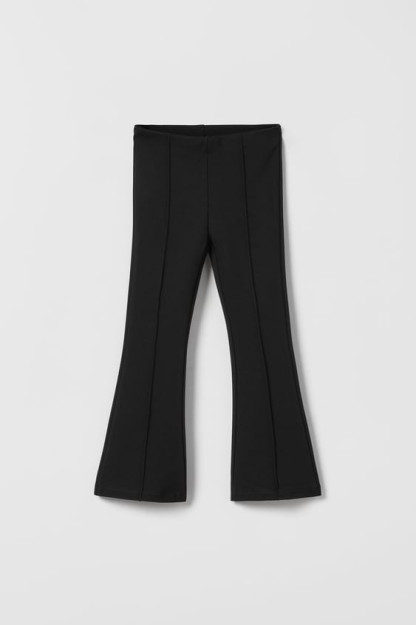 7 yil (122 sm)astarli Ponte Di Rim trikotajidan tikilgan leggings 05584704-V2023