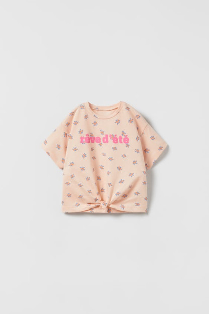 ФУТБОЛКА С ПРИНТОМ 9-12 months (80 cm)