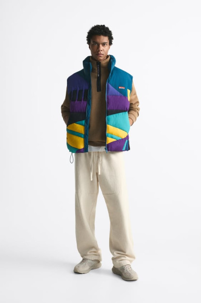 ЦВЕТНОЙ БЛОК GILET L-XL (US L-XL)