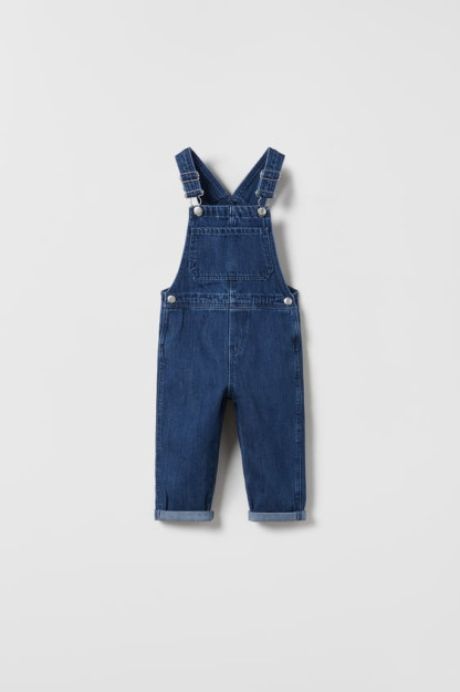 ДЖИНСОВАЯ ТКАНЬ INDIGO DUNGAREES 18-24 months (92 cm)