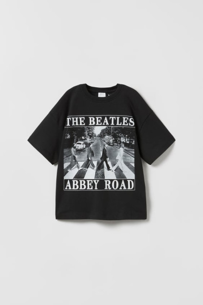 ZARA bolalar futbolkasi The beatles 11-12yosh (152sm) qora