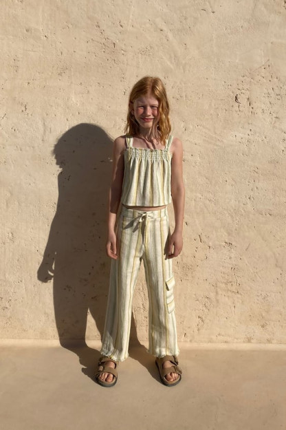 ТЕКСТУРИРОВАННЫЙ ПОЛОСАТЫЙ ВЕРХ 13-14 years (164 cm)