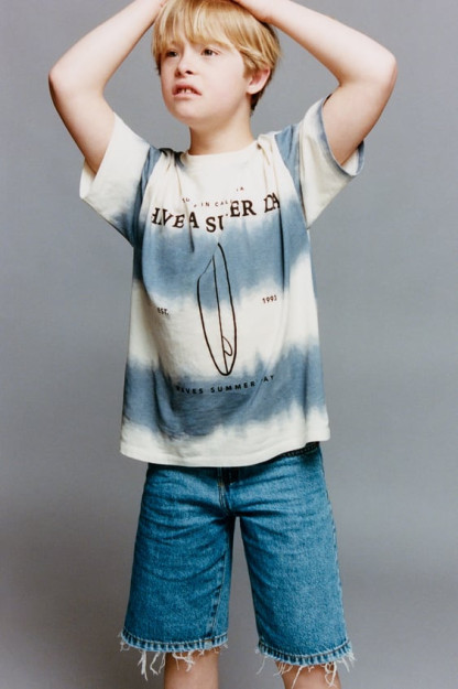ФУТБОЛКА ДЛЯ СЕРФИНГА TIE-DYE 11-12 years (152 cm)