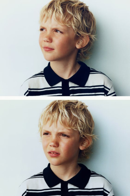 ПОЛОСАТАЯ ФУТБОЛКА-ПОЛО ИЗ ТКАНИ 13-14 years (164 cm)