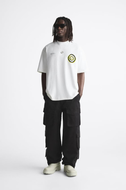 XL KONTRASTLI BOSMA FUTBOLKA (AQSH XL) 00208401-V2023