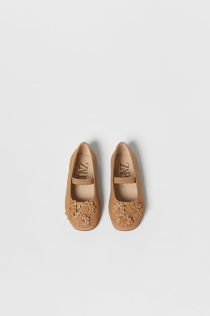 Детские цветочные балетки ZARA 26