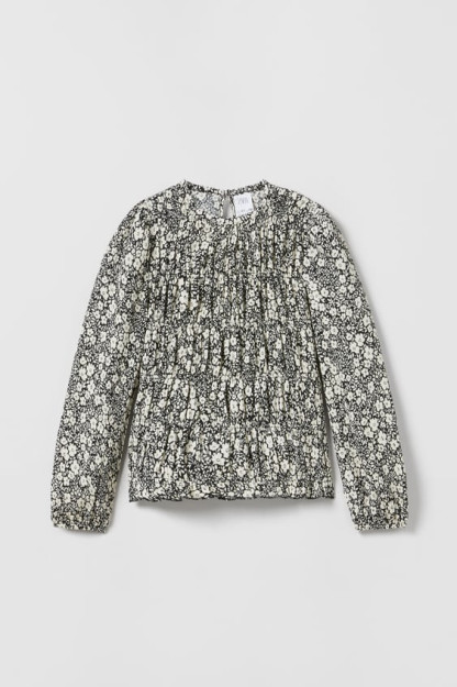 Цветочная романтическая блузка ZARA 11-12years (152cm)