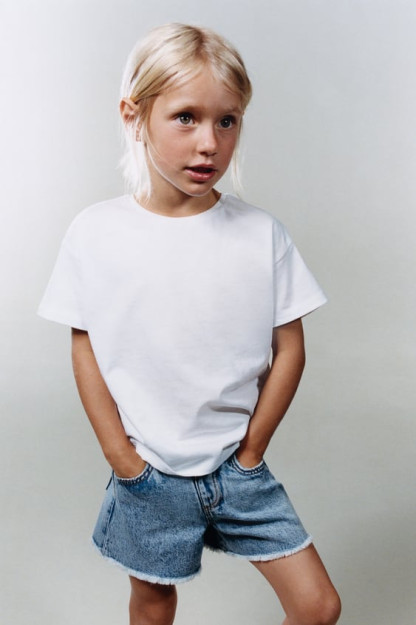 МАМЕ ПОДОЙДУТ ПОТЕРТЫЕ ШОРТЫ-БЕРМУДЫ 2-3 years (98 cm)