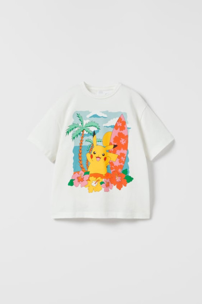 Bolalar futbolkasi Pikachu pokemon ZARA 8-9yosh (130sm)