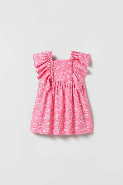 ПЛАТЬЕ В ЦВЕТОЧЕК С ОБОРКАМИ 3-4 years (104 cm)