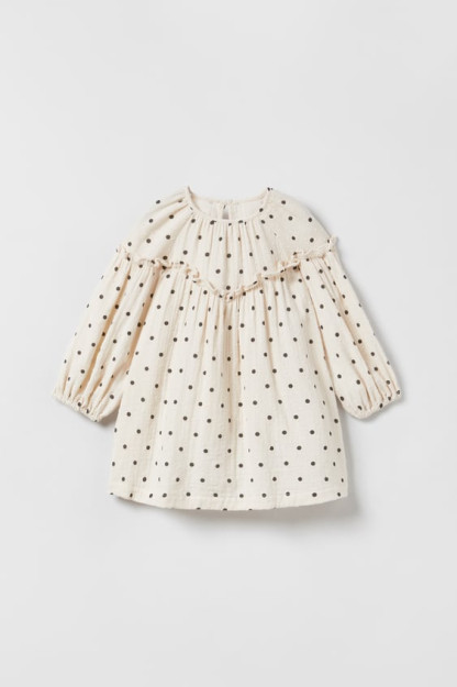 Polka nuqta kiyimi 4-5 yil (110 sm) 01151323-V2023