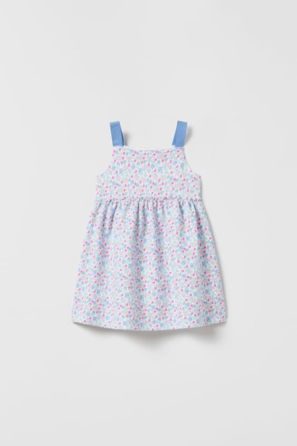 ЖАККАРДОВОЕ ПЛАТЬЕ С ПРИНТОМ 12-18 months (86 cm)