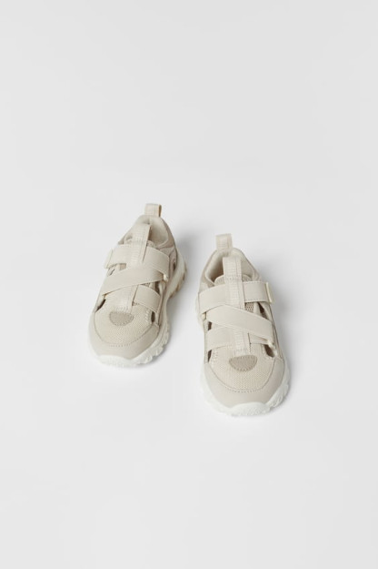 Детские открытые технические кроссовки ZARA 25