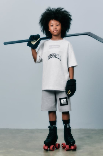 ШОРТЫ-БЕРМУДЫ RUSSELL ATHLETIC ® С ЭТИКЕТКОЙ 8 years (128 cm)