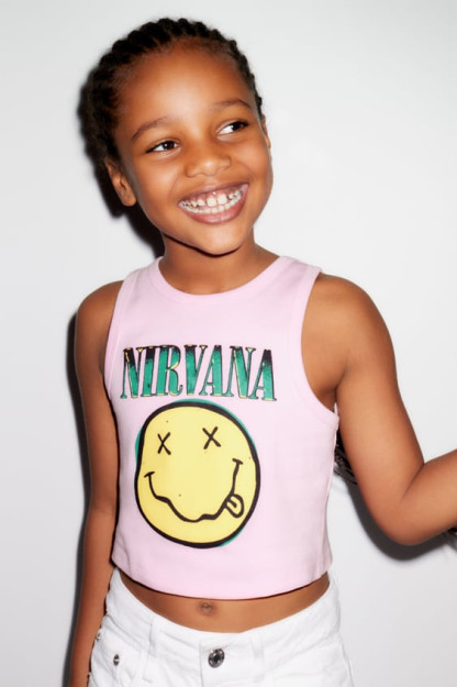 Nirvana ® 9-10 yillik futbolka (140 sm) 02160603-V2023