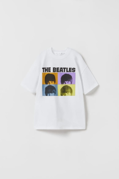 ZARA bolalar futbolkasi The beatles 11-12yosh (152sm)