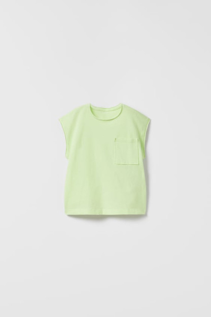 ОБЫЧНАЯ ФУТБОЛКА С КАРМАНОМ 12-18 months (86 cm)