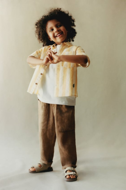 БРЮКИ НА ПОДКЛАДКЕ С КАРМАНАМИ 2-3 years (98 cm)