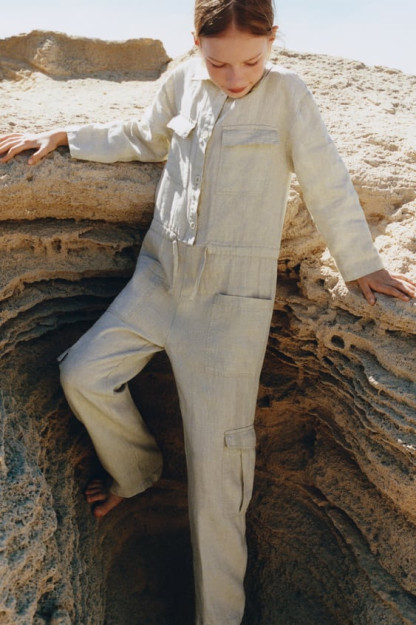 ГРУЗОВОЙ КОМБИНЕЗОН LINEN 9 years (134 cm)