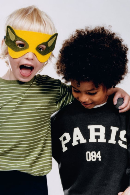 ТОЛСТОВКА PARIS С ТИСНЕНИЕМ 2-3 years (98 cm)
