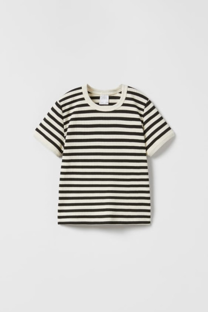 Детская полосатая футболка ZARA 11-12years (152cm)