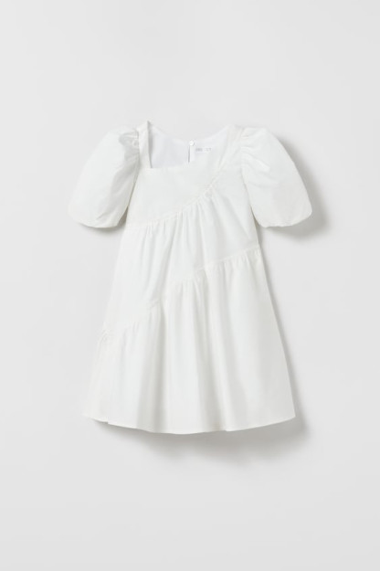 Asimmetrik poplin libosi 8 yil (128 sm) 01237348-V2023