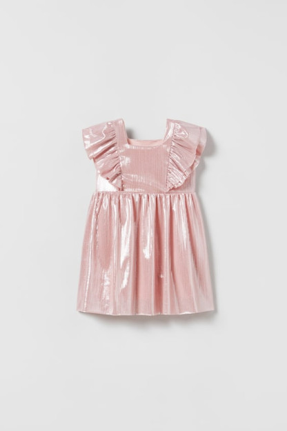 ПЛАТЬЕ С ОБОРКАМИ И СТРАЗАМИ 4-5 years (110 cm)